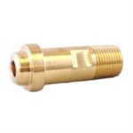 BRASS UNION NIPPLE W /  1 / 2"NPT